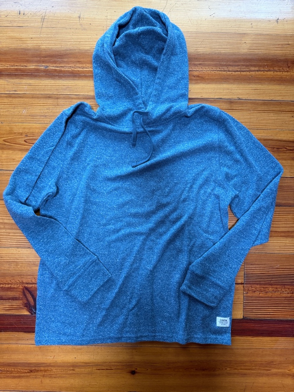 Katin Men's Heather Blue Crewneck Hoodie Sweater